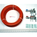 30m2 max. 1 zone/stat. 2 loops... > 2 Port x 200M Underfloor Heating Kit. 30m2 max. 1 zone/stat. 2 loops... > 2 Port x 200M Underfloor Heating Kit.